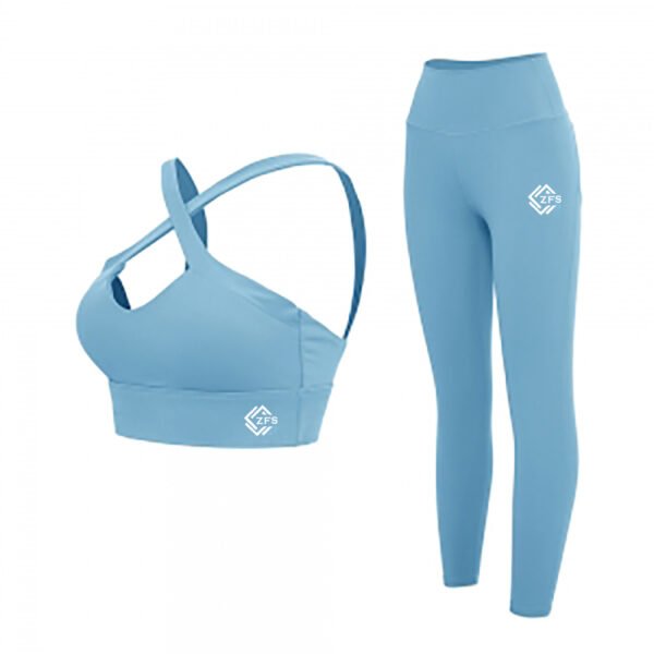 Custom Sports Bra and Leggings Set