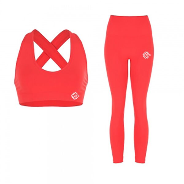 Custom Sports Bra and Leggings Set